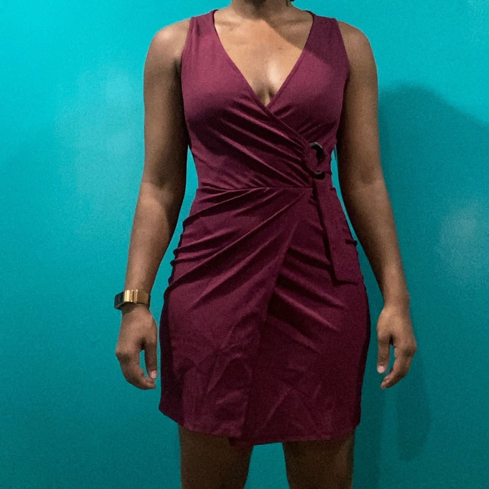 Purple dress